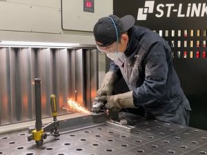 グラインダー仕上げ用集塵機