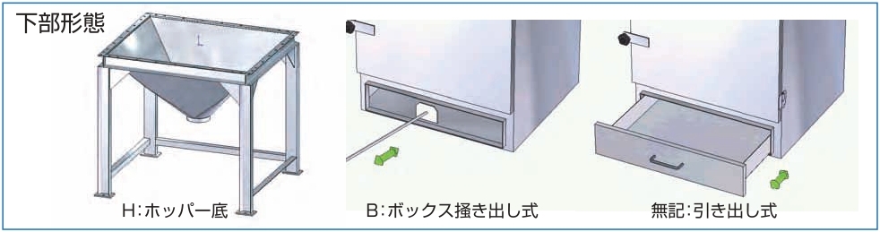 集塵機排出部